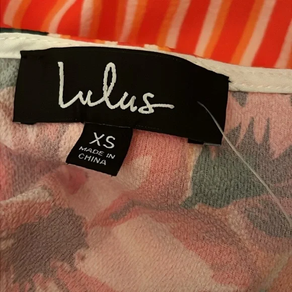 Lulus Roam the Riviera Orange Multi Striped Button-Up Maxi Dress Size XS - Picture 10 of 10